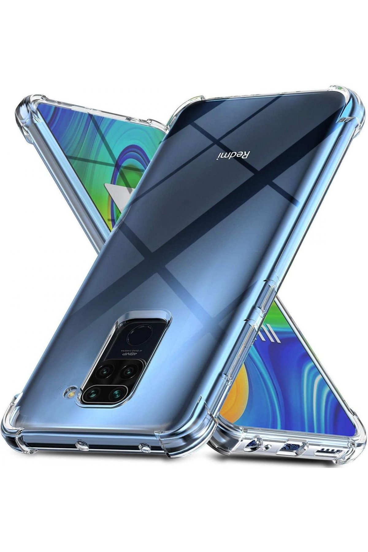 Redmi Note 9 Kılıf Olex Tpu Silikon - Şeffaf