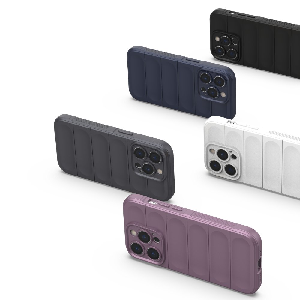 iPhone 15 Pro Kılıf Optimum Silikon - Bordo iPhone 15 Pro Kılıf Optimum Silikon - Bordo