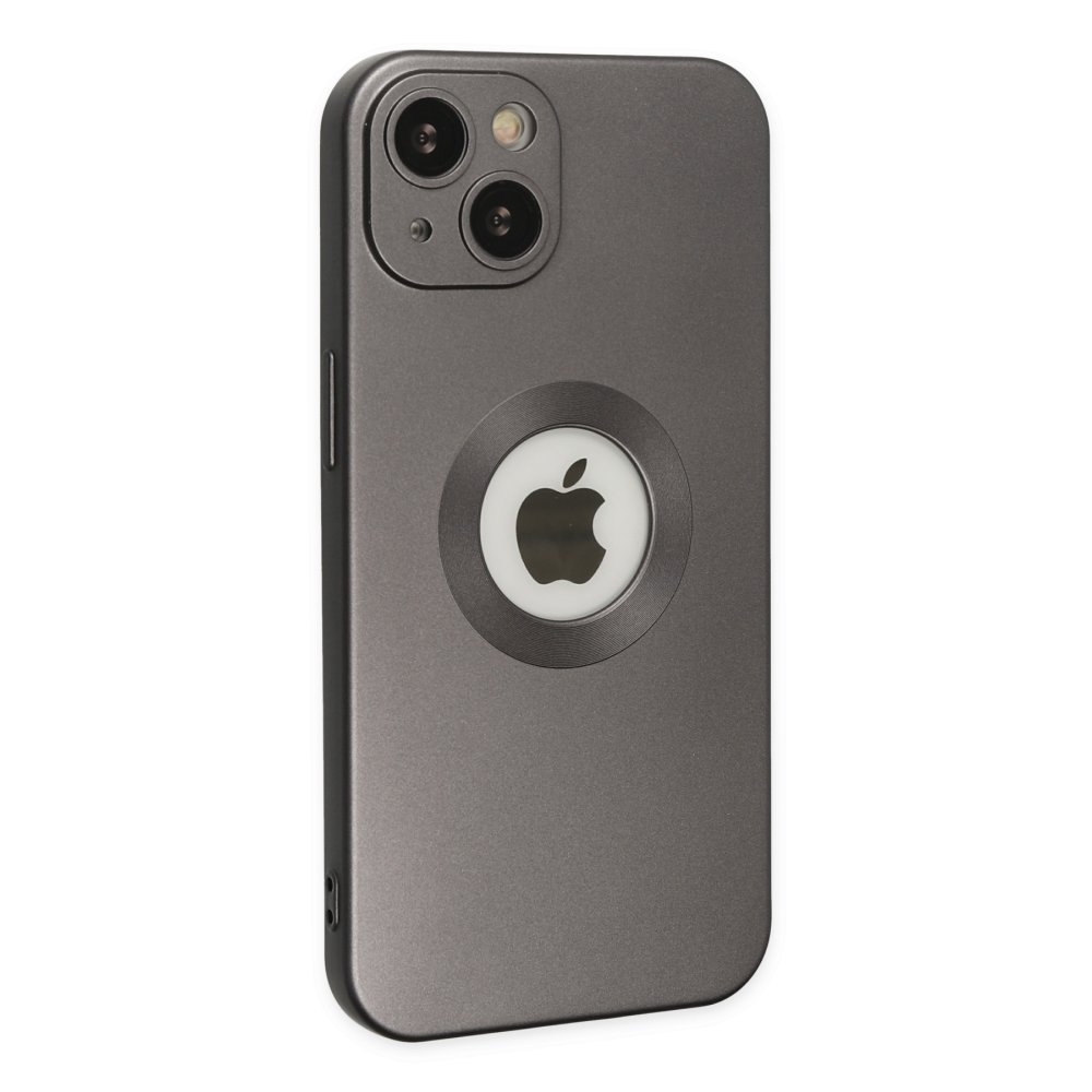  iPhone 14 Plus Kılıf Vamos Lens Silikon - Gri