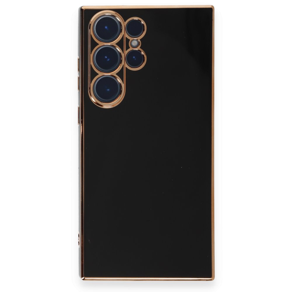  Samsung Galaxy S23 Ultra Kılıf Volet Silikon - Siyah