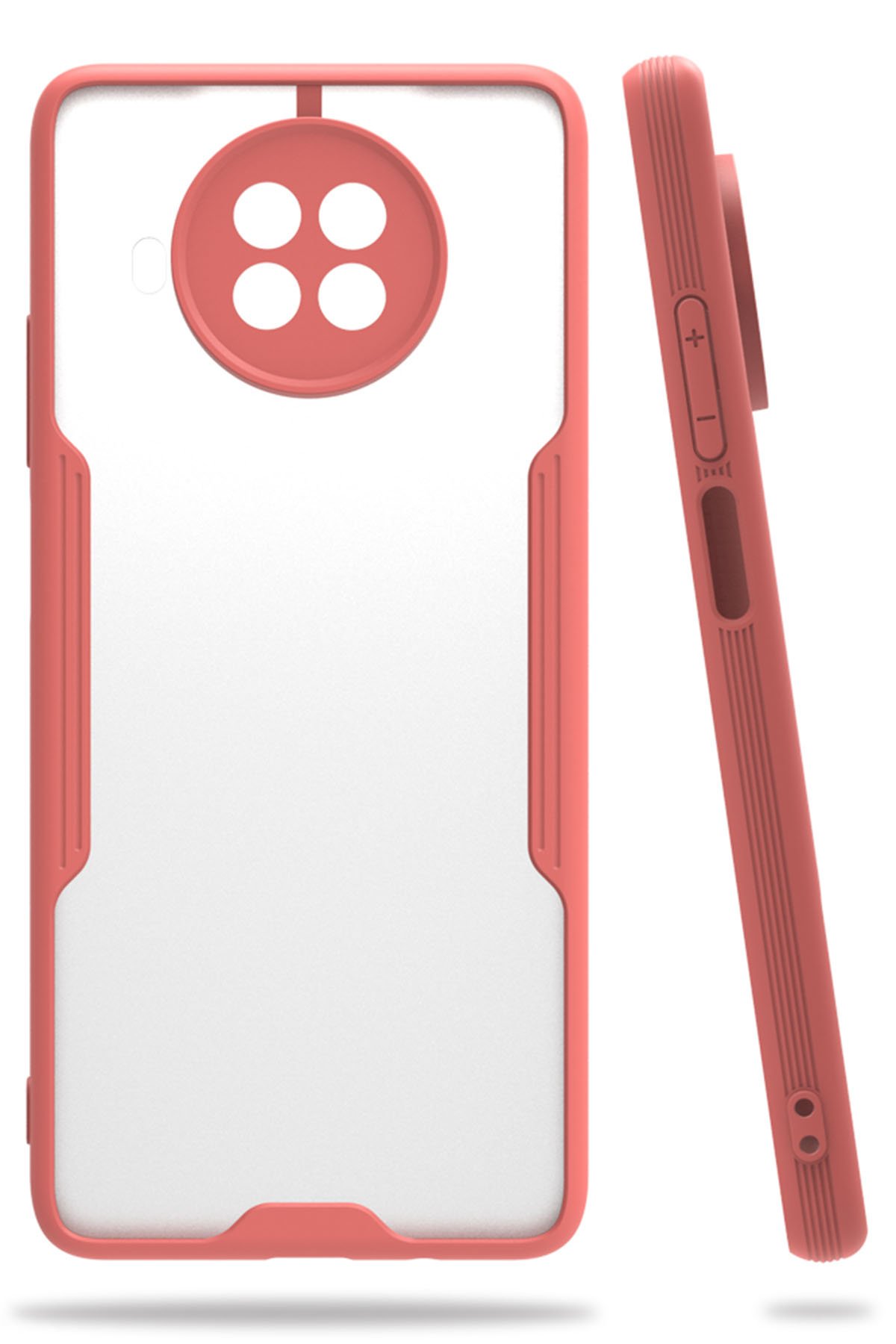 Xiaomi Mi 10T Lite Kılıf Platin Silikon - Pembe  Xiaomi Mi 10T Lite Kılıf Platin Silikon - Pembe