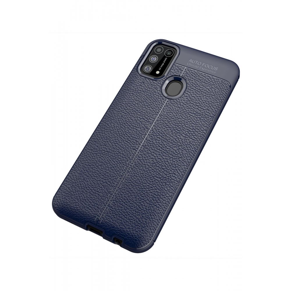  Samsung Galaxy M31 Kılıf Auto Focus Kapak - Lacivert