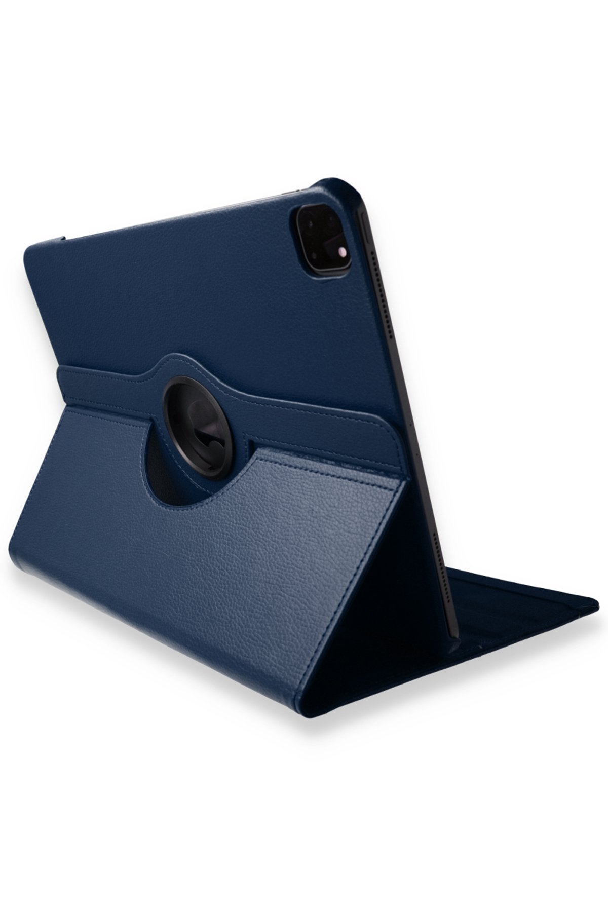  iPad Pro 11 (2020) Kılıf 360 Tablet Deri Kılıf - Lacivert