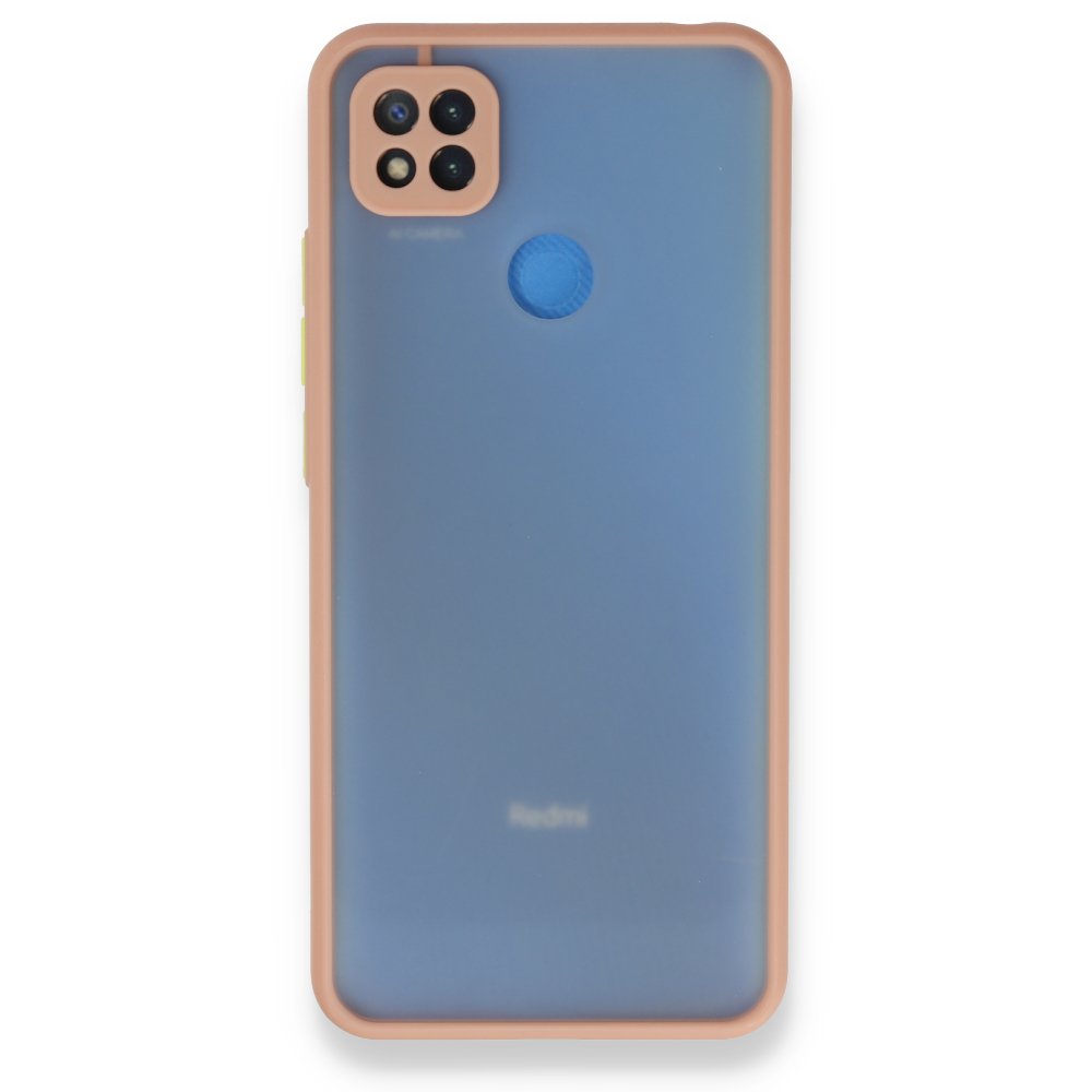 Redmi 9C Kılıf Montreal Silikon Kapak - Pembe