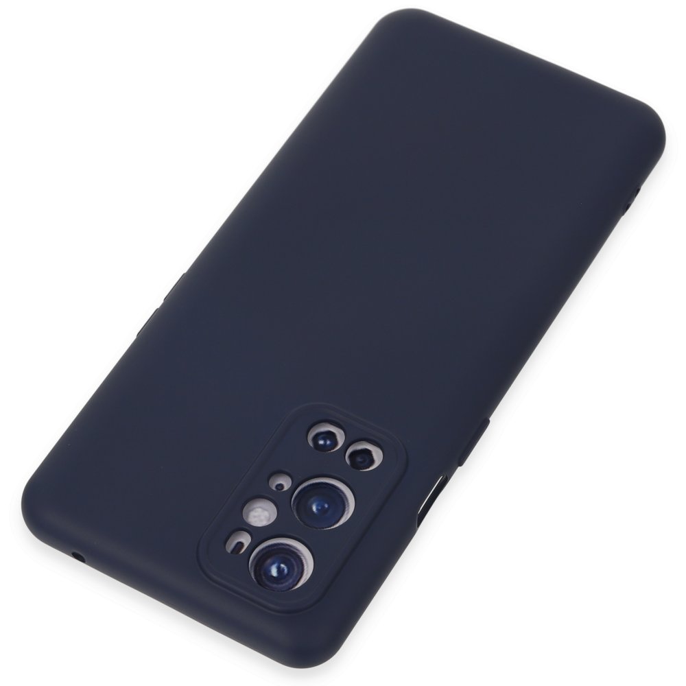 One Plus 9 Pro Kılıf Nano içi Kadife Silikon - Lacivert One Plus 9 Pro Kılıf Nano içi Kadife Silikon - Lacivert