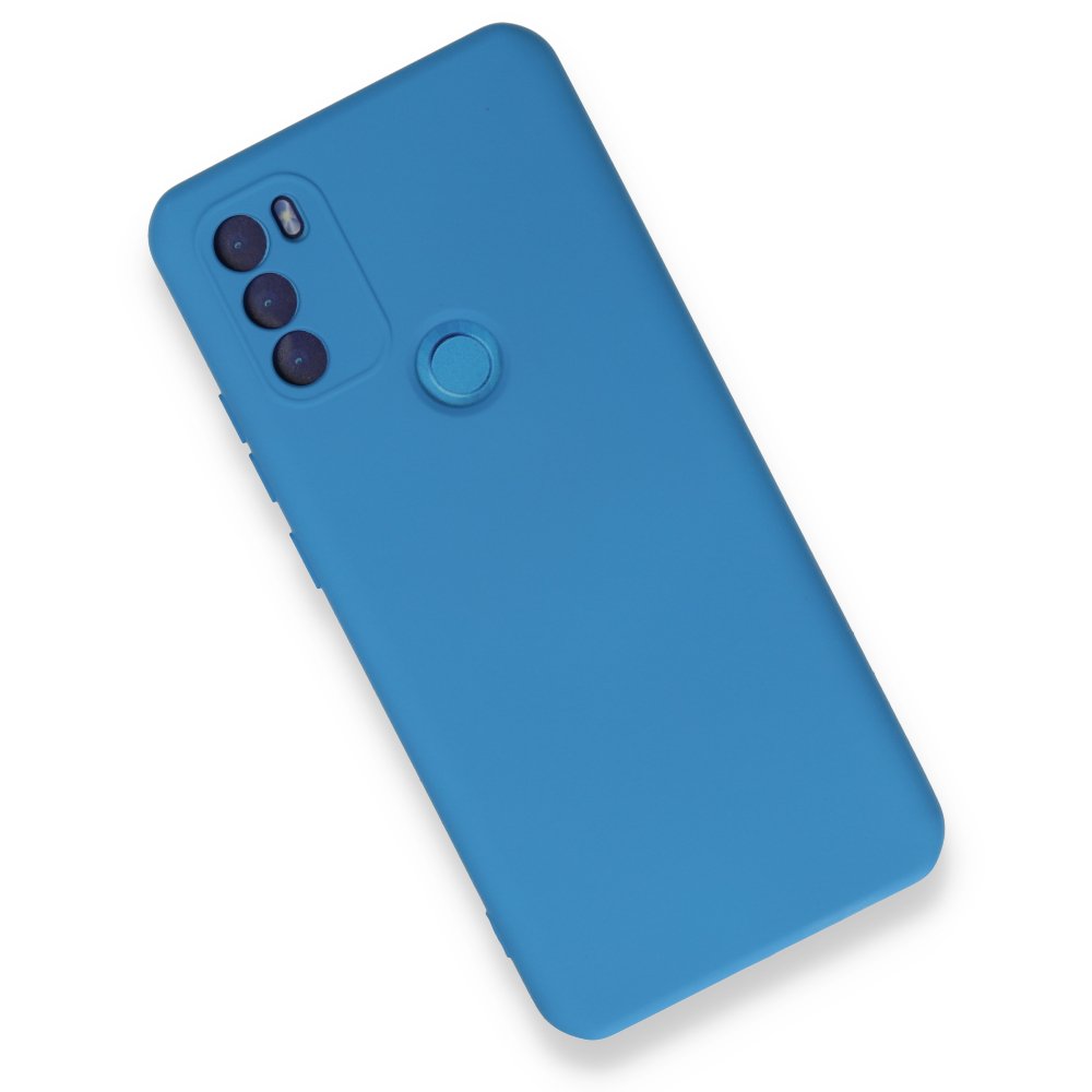  General Mobile GM 21 Plus Kılıf Nano içi Kadife Silikon - Mavi