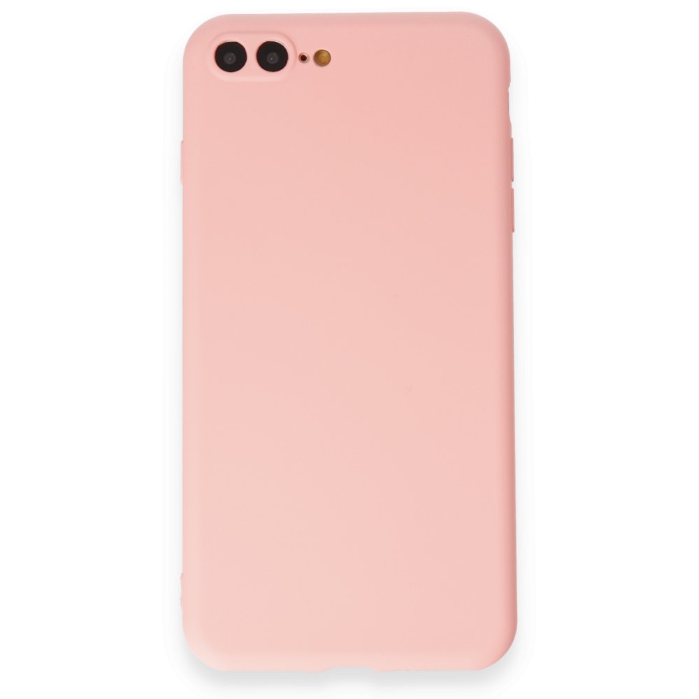  iPhone 8 Plus Kılıf First Silikon - Pudra