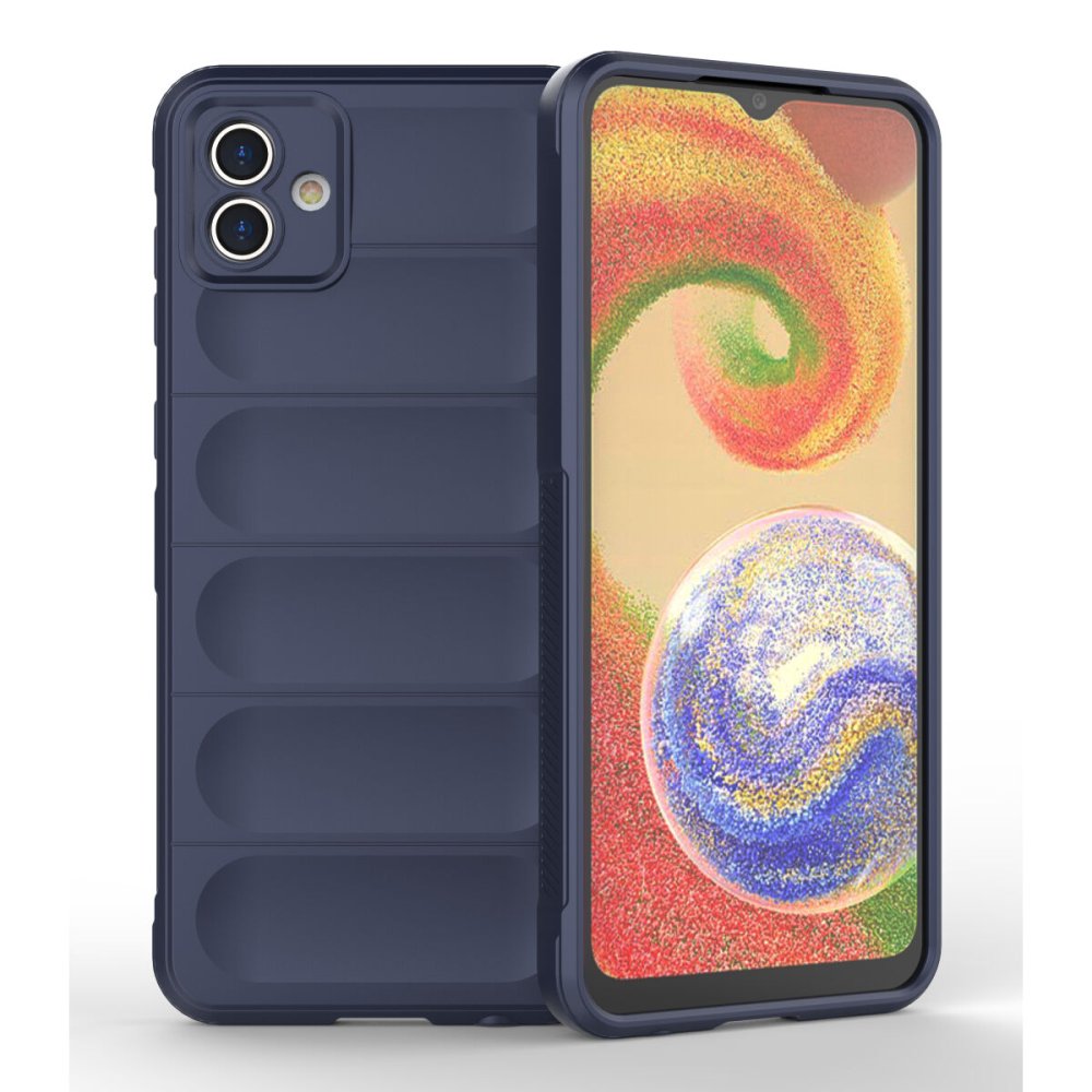  Samsung Galaxy A04 Kılıf Optimum Silikon - Lacivert