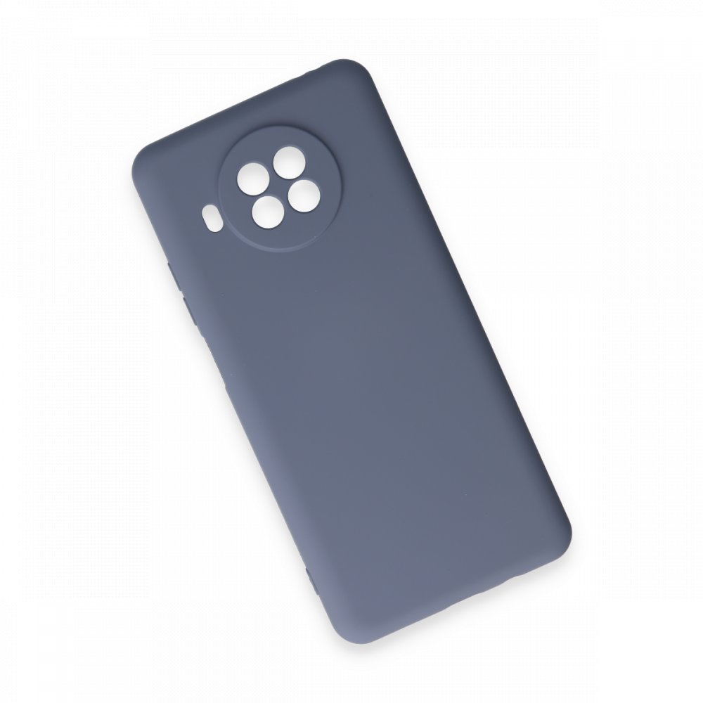 Xiaomi Mi 10T Lite Kılıf Nano içi Kadife Silikon - Gri  Xiaomi Mi 10T Lite Kılıf Nano içi Kadife Silikon - Gri