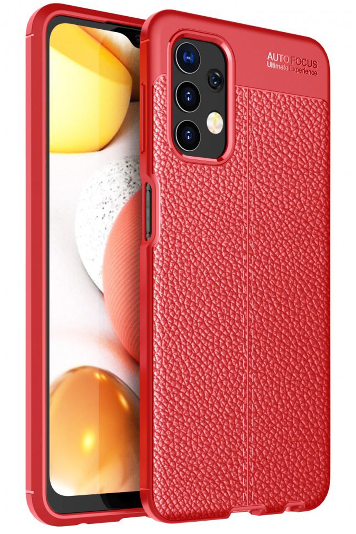  Samsung Galaxy A32 5G Kılıf Auto Focus Kapak - Kırmızı