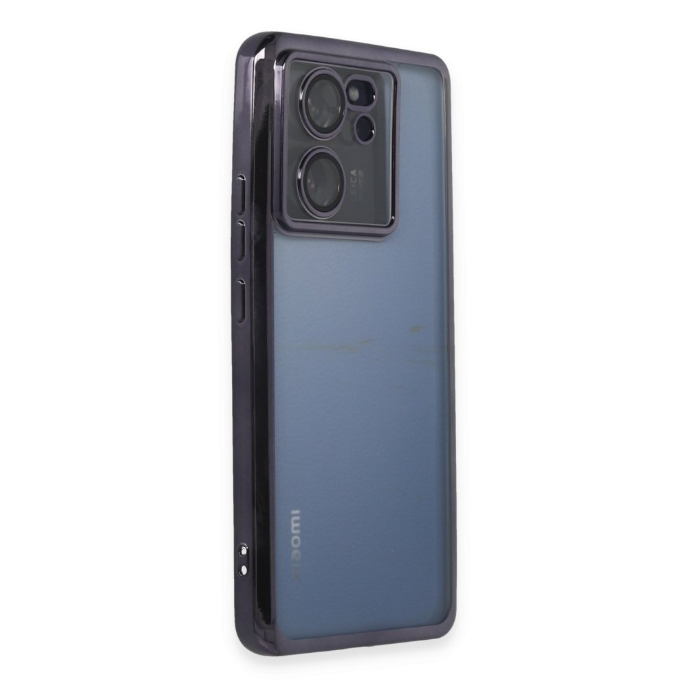 Xiaomi Mi 13T Kılıf Razer Lensli Silikon - Mor Xiaomi Mi 13T Kılıf Razer Lensli Silikon - Mor