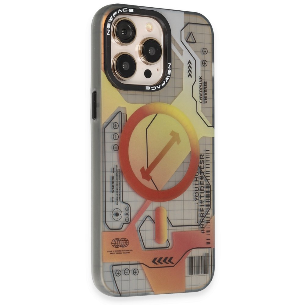  iPhone 14 Pro Max Kılıf Venüs Magneticsafe Desenli Kapak - Venüs - 6