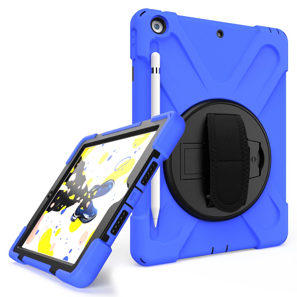  iPad 9.7 (2018) Kılıf Amazing Tablet Kapak - Mavi