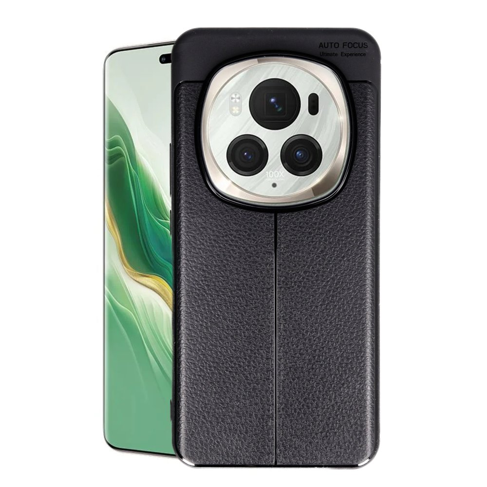 Huawei Honor Magic 6 Pro Kılıf Auto Focus Kapak - Siyah  Huawei Honor Magic 6 Pro Kılıf Auto Focus Kapak - Siyah