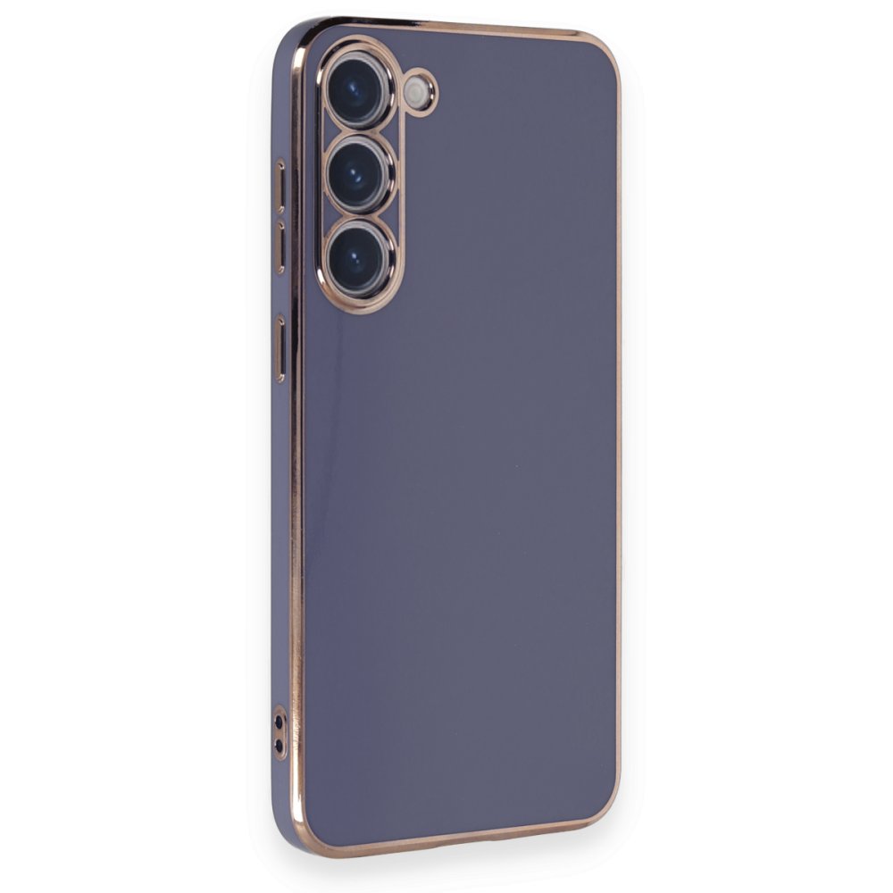  Samsung Galaxy S23 Plus Kılıf Volet Silikon - Mavi