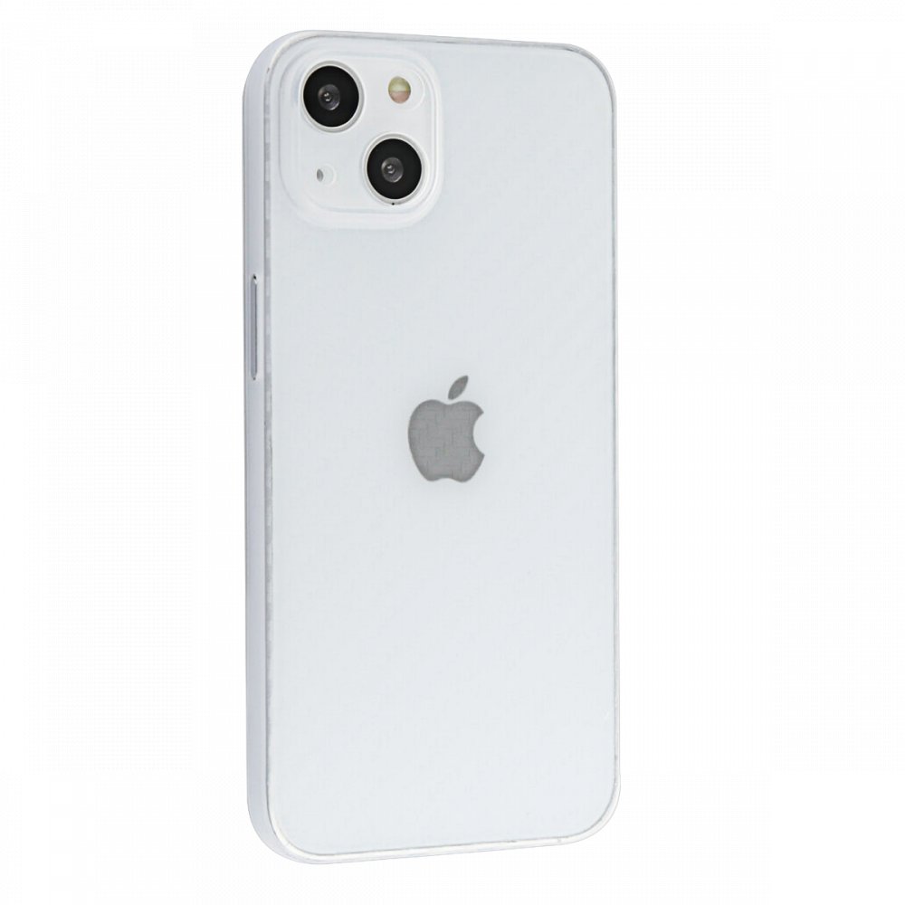  iPhone 13 Kılıf Karbon PP Silikon - Şeffaf