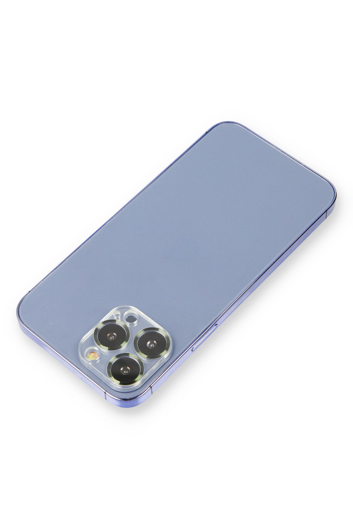  iPhone 13 Pro Metal Kamera Lens Koruma Cam - Koyu Yeşil