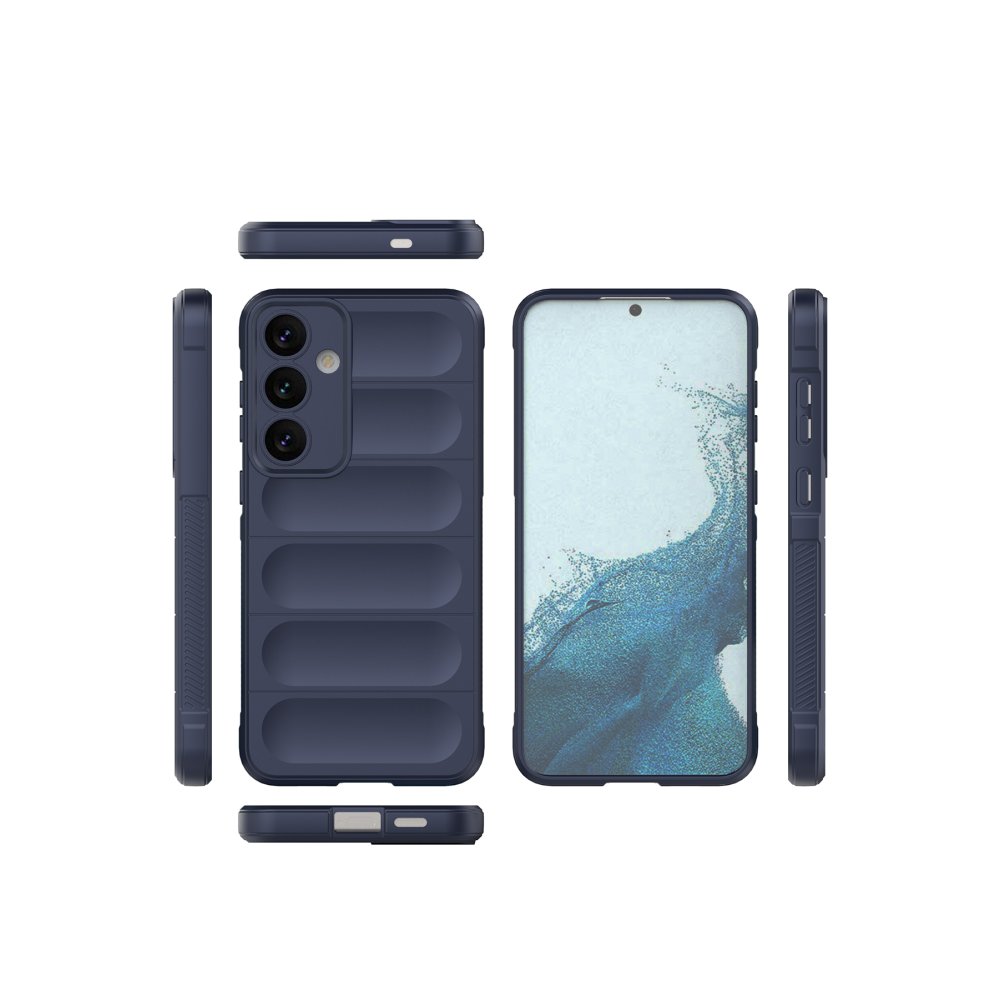  Samsung Galaxy S24 Kılıf Optimum Silikon - Lacivert