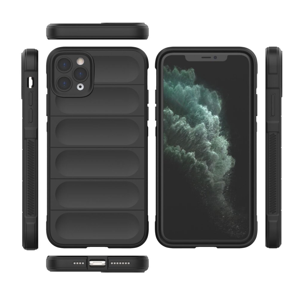 iPhone 11 Pro Max Kılıf Optimum Silikon - Siyah iPhone 11 Pro Max Kılıf Optimum Silikon - Siyah