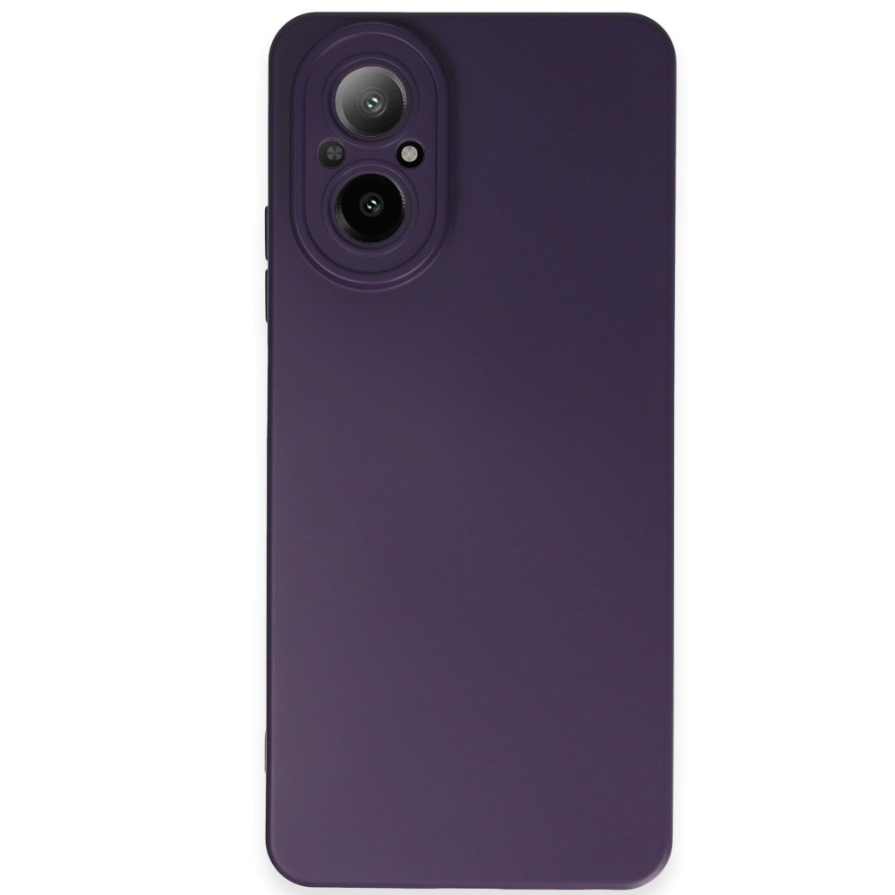 Realme 12 Lite Kılıf Nano içi Kadife Silikon - Mor  Realme 12 Lite Kılıf Nano içi Kadife Silikon - Mor