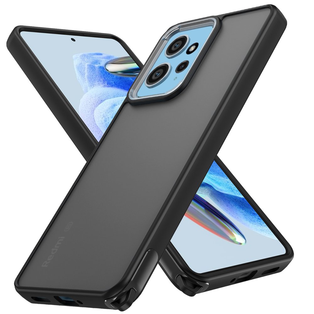 Redmi Note 12 4G Kılıf Elegant Kapak - Siyah