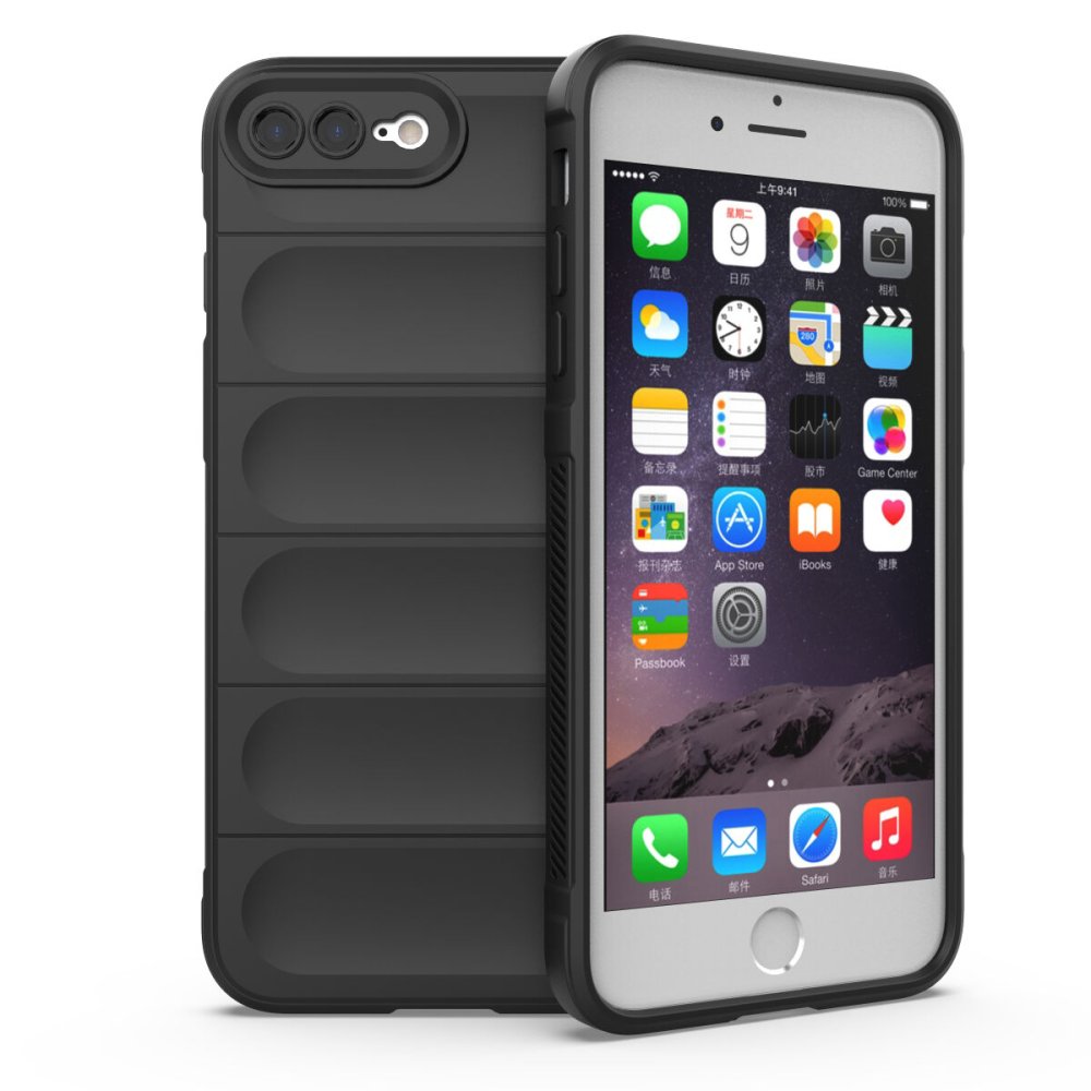iPhone 7 Plus Kılıf Optimum Silikon - Siyah iPhone 7 Plus Kılıf Optimum Silikon - Siyah