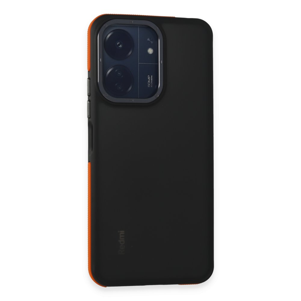 Redmi 13C Harvel Kapak - Turuncu Redmi 13C Harvel Kapak - Turuncu