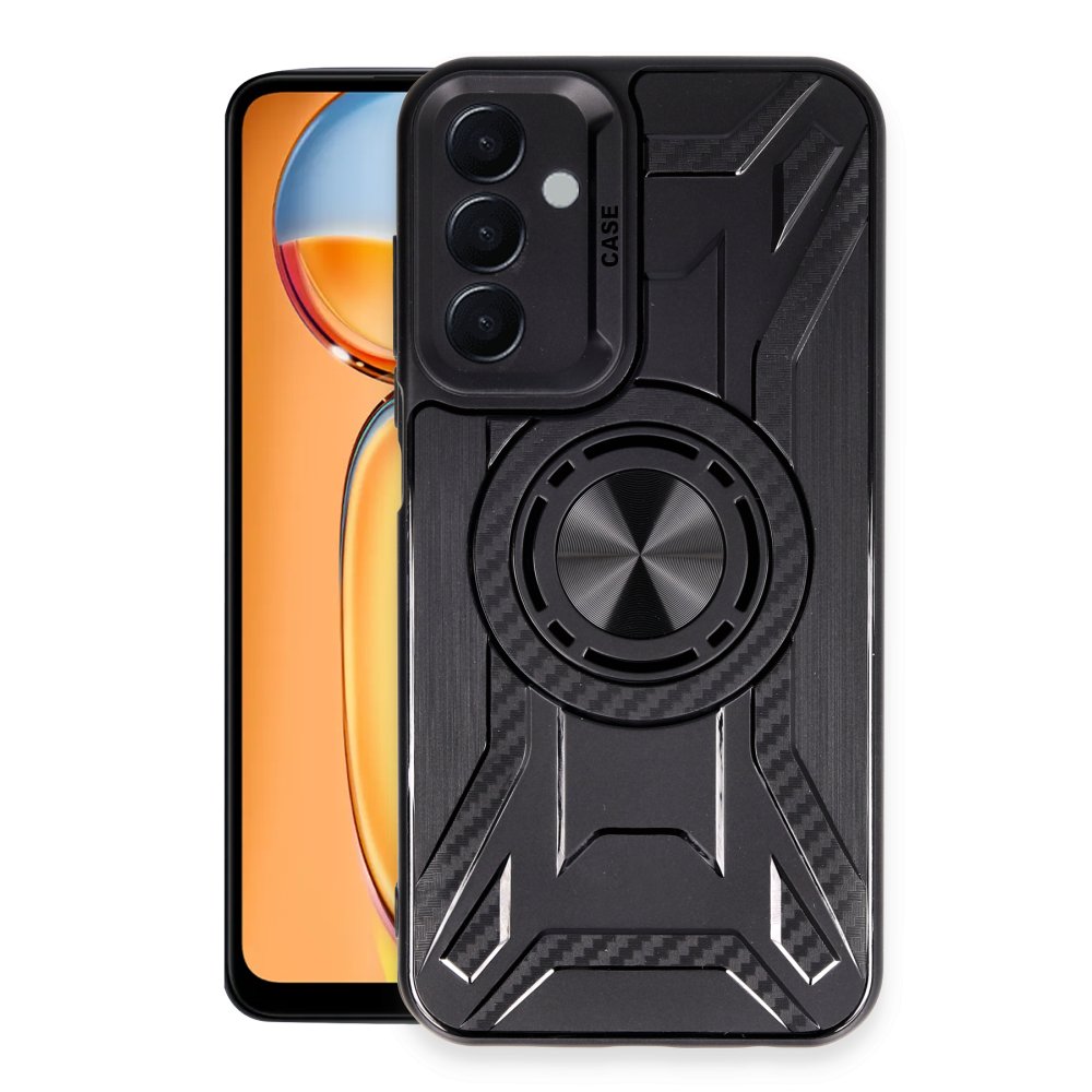  Samsung Galaxy M15 Kılıf Lincoln Silikon - Siyah