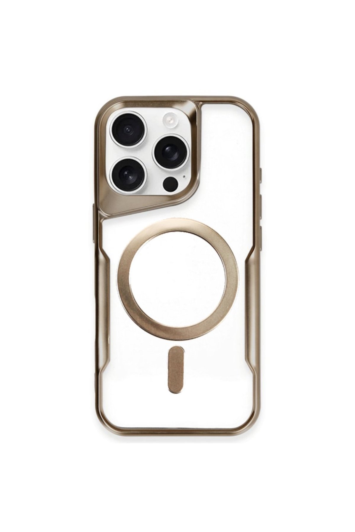 iPhone 11 Pro Max Kılıf Boyi Magsafe Silikon Kapak - Kahverengi iPhone 11 Pro Max Kılıf Boyi Magsafe Silikon Kapak - Kahverengi