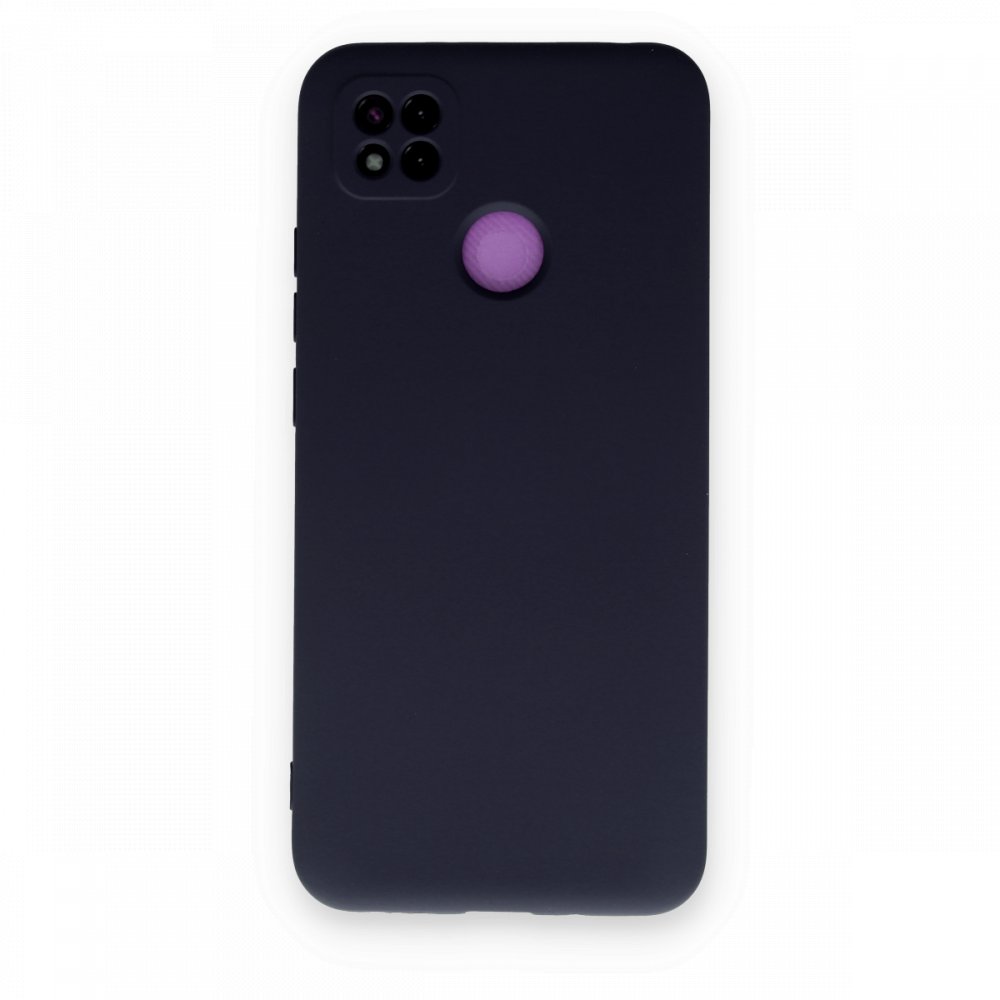 Redmi 9C Kılıf Nano içi Kadife Silikon - Lacivert