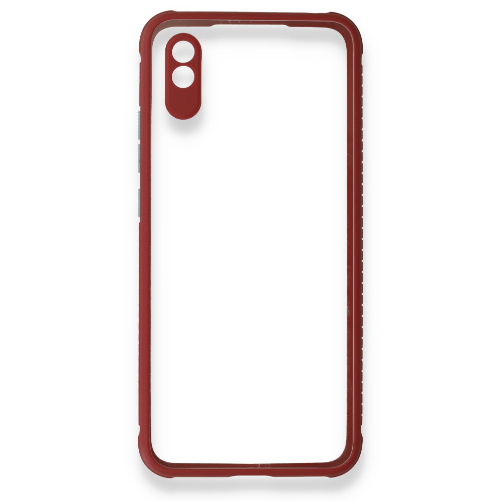 Redmi 9A Kılıf Miami Şeffaf Silikon - Fuşya Redmi 9A Kılıf Miami Şeffaf Silikon - Fuşya