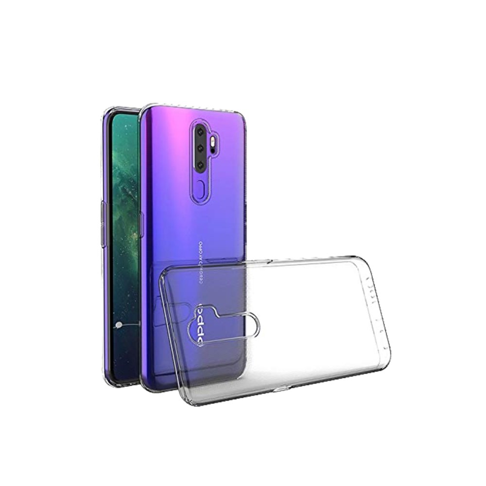  Oppo A5 2020 Kılıf Lüx Şeffaf Silikon