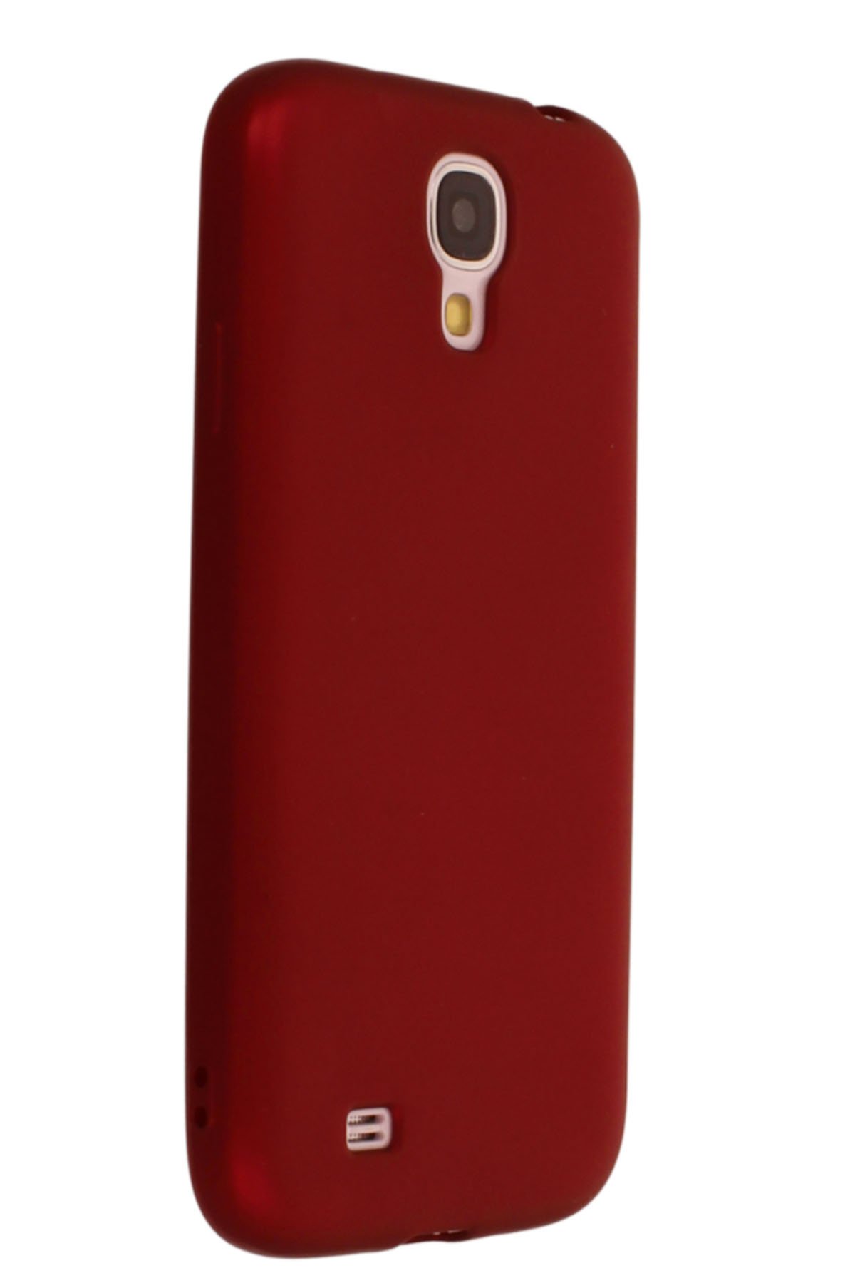  Samsung Galaxy i9500 / S4 Kılıf First Silikon - Bordo