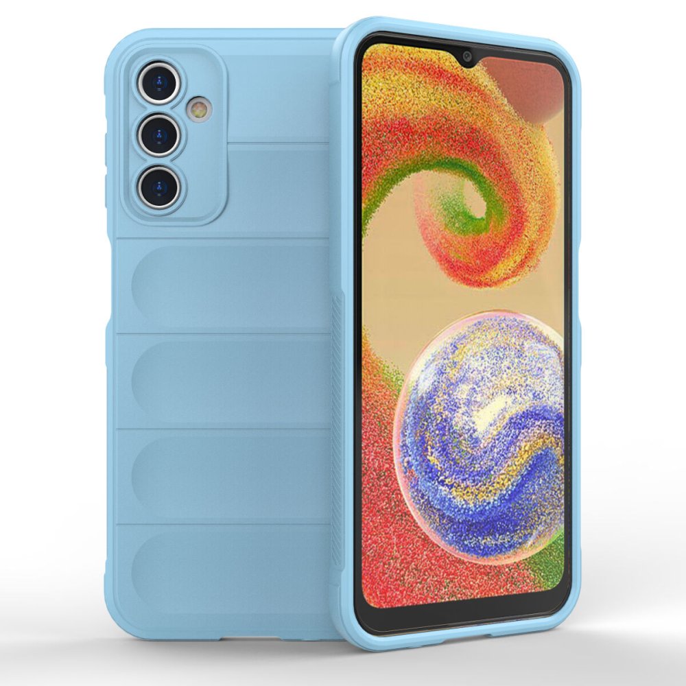  Samsung Galaxy A14 4G Kılıf Optimum Silikon - Sky Blue