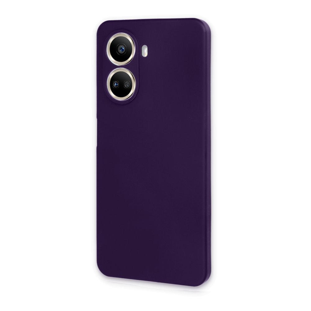  Huawei Nova 10 SE Kılıf First Silikon - Mürdüm