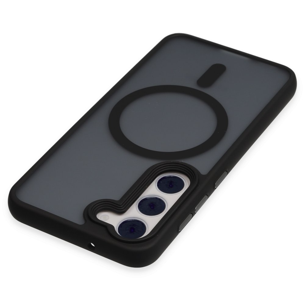  Samsung Galaxy S23 Kılıf Trex Magneticsafe Kapak - Siyah