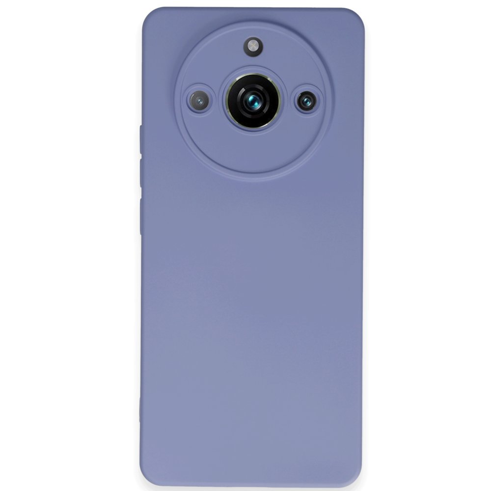 Realme 11 Pro Kılıf Nano içi Kadife Silikon - Lila Realme 11 Pro Kılıf Nano içi Kadife Silikon - Lila