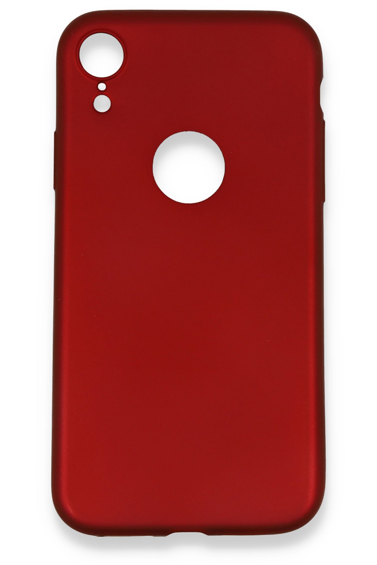 iPhone XR Kılıf First Silikon - Bordo iPhone XR Kılıf First Silikon - Bordo