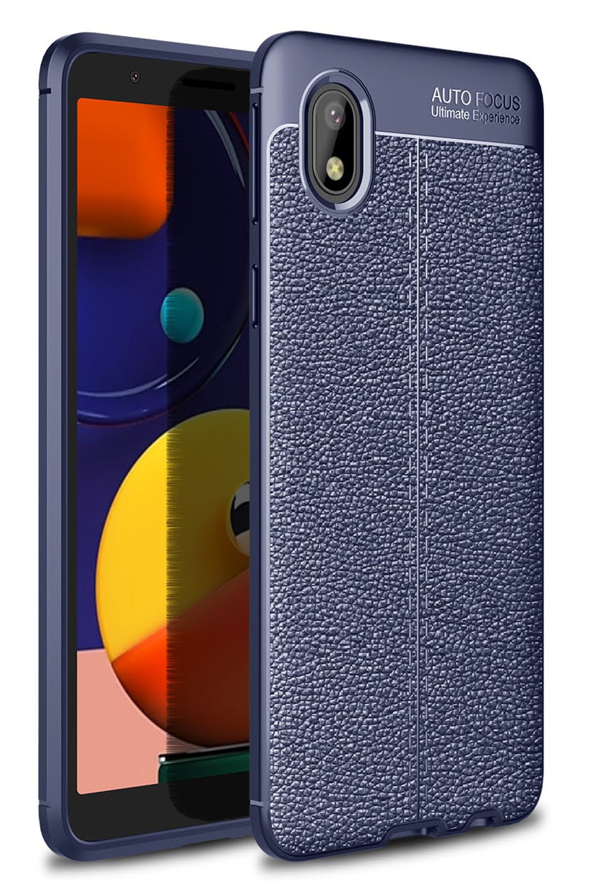  Samsung Galaxy A01 Core Kılıf Auto Focus Kapak - Lacivert