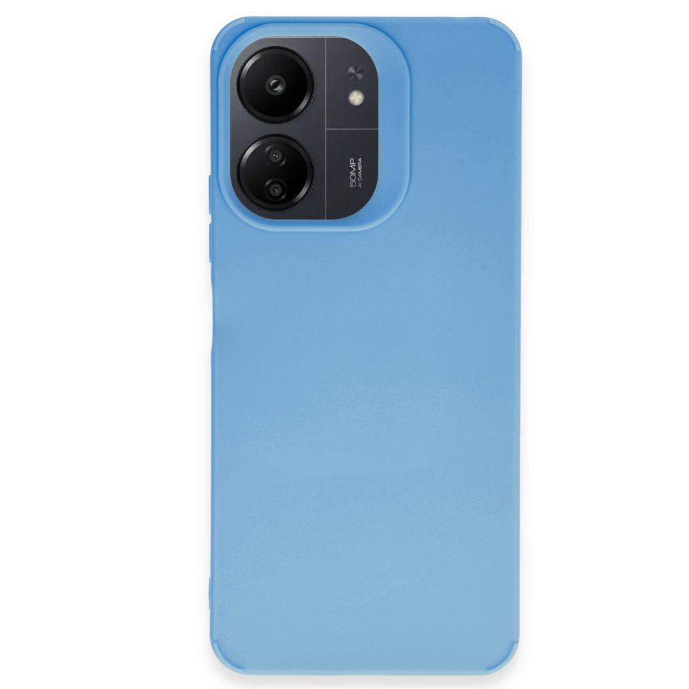 Redmi 13C Kılıf Petro Silikon - Mavi