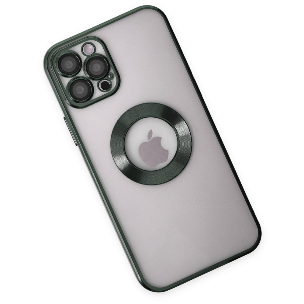  iPhone 12 Pro Max Kılıf Slot Silikon - Köknar Yeşili