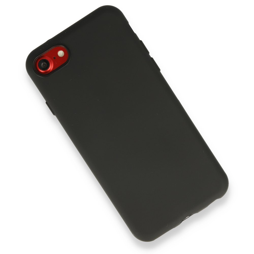  iPhone 8 Kılıf First Silikon - Siyah