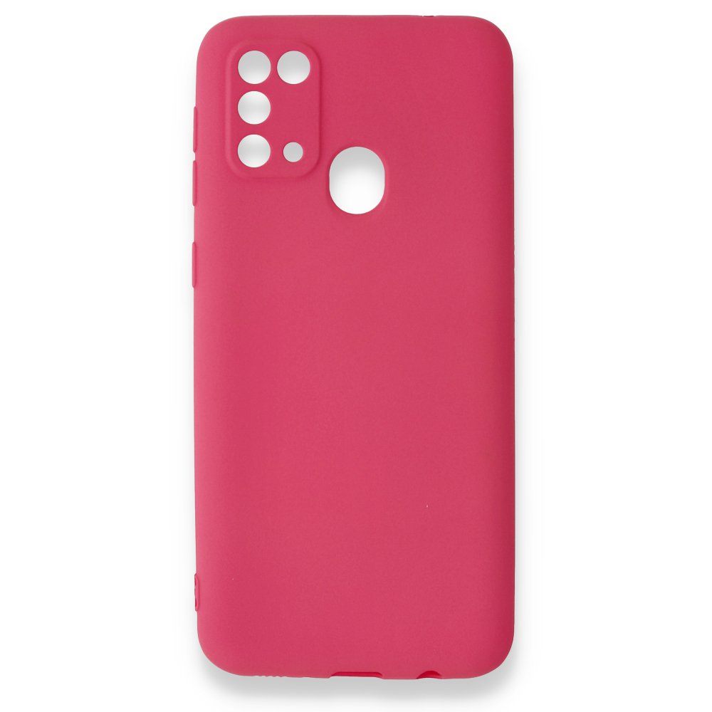  Samsung Galaxy M31 Kılıf First Silikon - Pembe