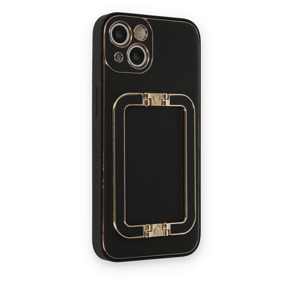 iPhone 14 Kılıf Coco Elit Kapak - Siyah iPhone 14 Kılıf Coco Elit Kapak - Siyah