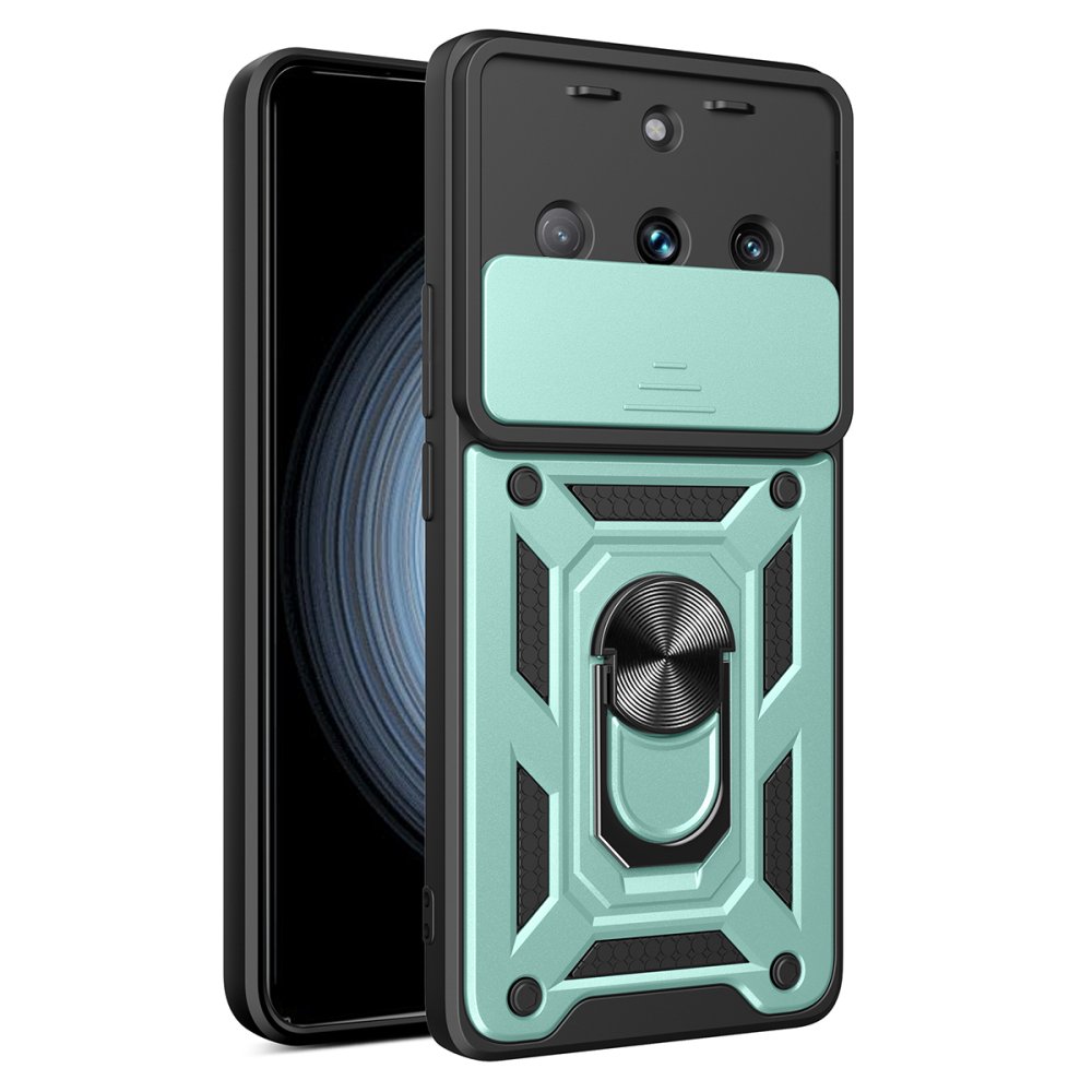 Realme 11 Pro Kılıf Pars Lens Yüzüklü Silikon - Yeşil Realme 11 Pro Kılıf Pars Lens Yüzüklü Silikon - Yeşil