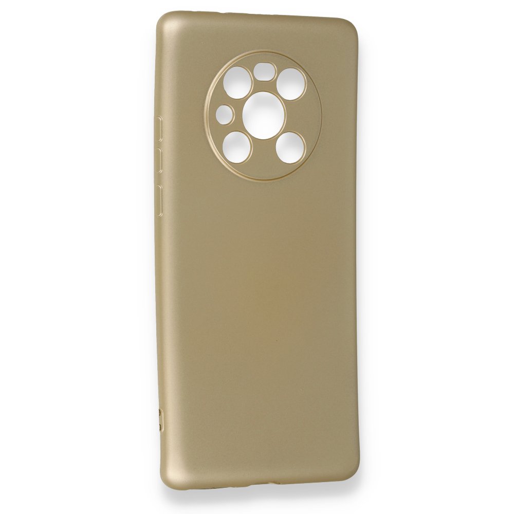 Huawei Mate 40 Pro Kılıf First Silikon - Gold  Huawei Mate 40 Pro Kılıf First Silikon - Gold