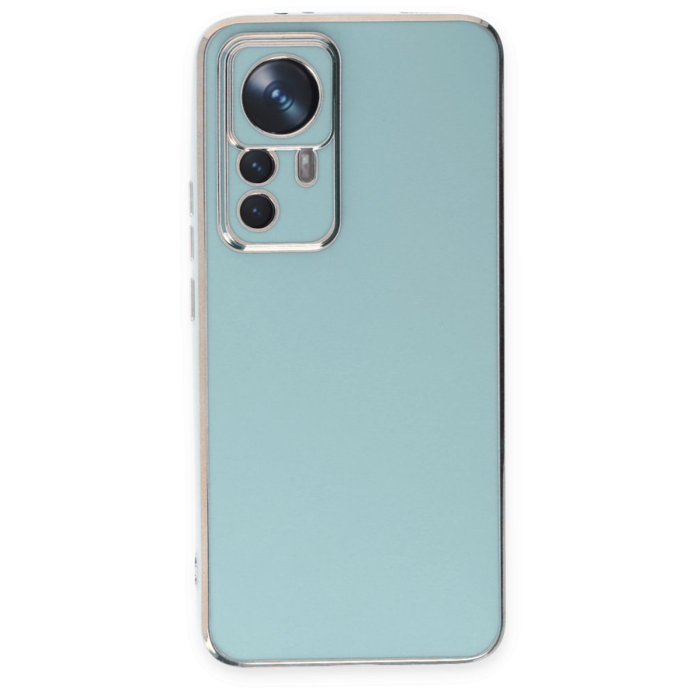  Xiaomi Mi 12T Pro Kılıf Volet Silikon - Açık Yeşil