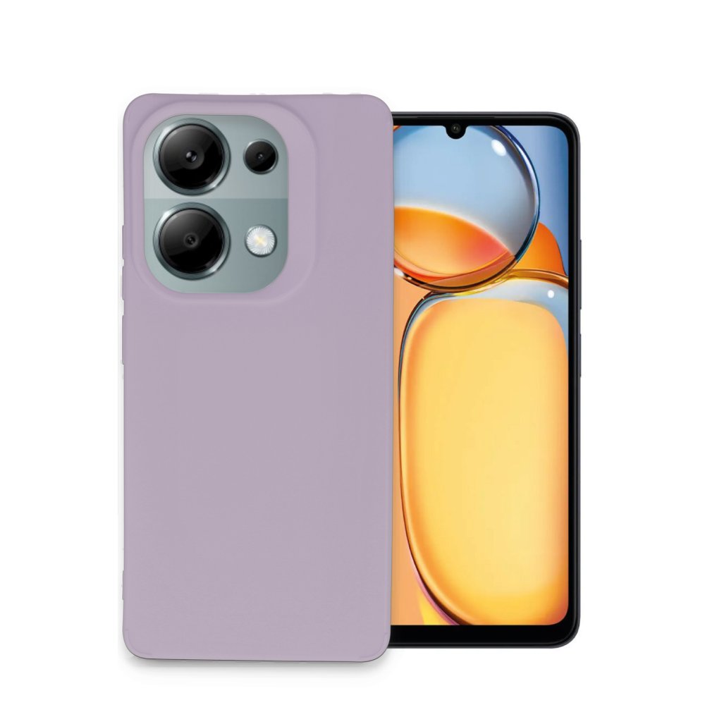Redmi Note 13 Pro 4G Kılıf Petro Silikon - Lila