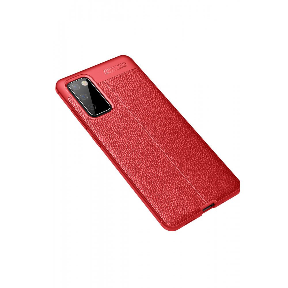  Samsung Galaxy S20 FE Kılıf Auto Focus Kapak - Kırmızı