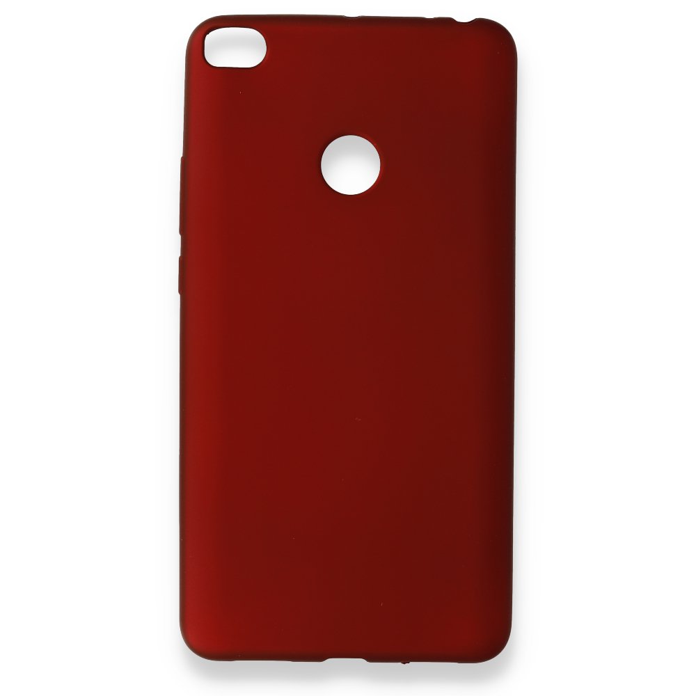  Xiaomi Mi Max 2 Kılıf First Silikon - Bordo